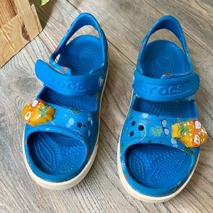 Kids Crocs cool melon sandals